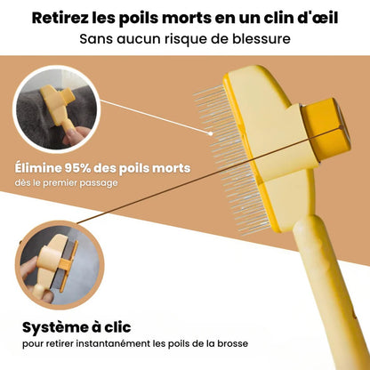 SmartBrosse™ - Peigne anti-poils morts