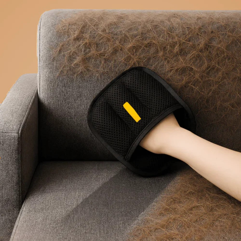 Gant statique attrape-poils